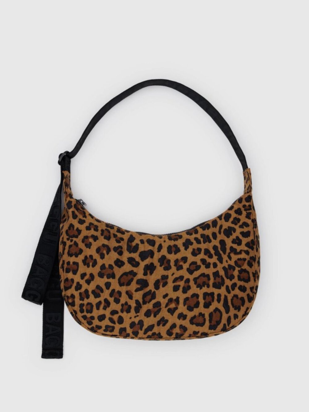 NWT Baggu Medium Crescent Bag - Leopard